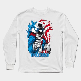 Uncle Dead Sam Long Sleeve T-Shirt